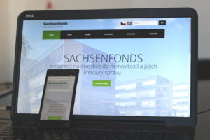 Ukázka práce - firemní web SachsenFonds.cz