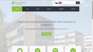 EURAMCO Asset Czech - firemní web na WordPressu